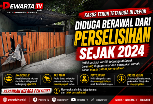 Polisi Ungkap Akar Konflik Teror Tetangga di Depok, Perselisihan Diduga Berlangsung Sejak 2024