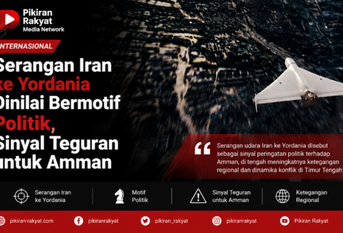 Serangan Iran ke Yordania Dinilai Bermotif Politik, Sinyal Teguran untuk Amman