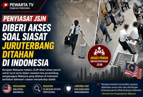 Penyiasat JSJN diberi akses soal siasat juruterbang ditahan di Indonesia