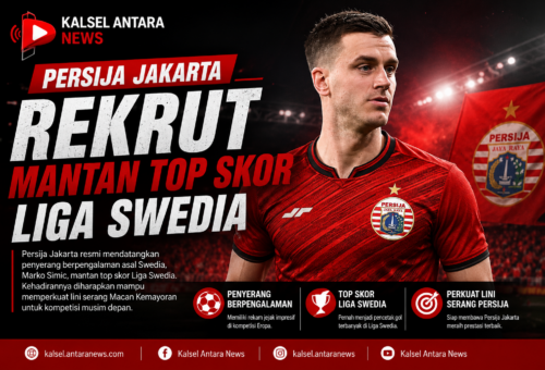 Persija Jakarta Rekrut Mantan Top Skor Liga Swedia