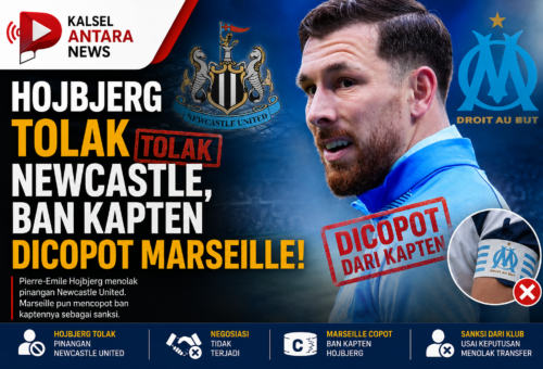 Hojbjerg Tolak Newcastle, Ban Kapten Dicopot Marseille!