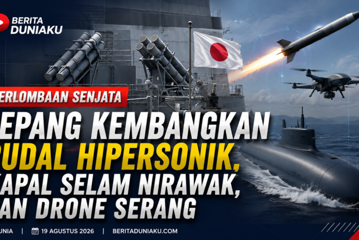 Jepang Percepat Pengembangan Rudal Hipersonik dan Drone Serang Berbiaya Rendah