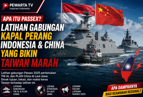 Apa Itu Passex? Latihan Gabungan Kapal Perang Indonesia dan China yang Bikin Taiwan Marah
