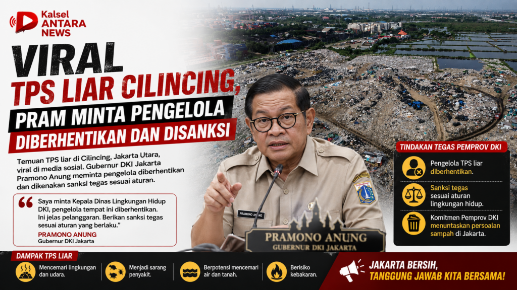 Viral TPS Liar Cilincing, Pram Minta Pengelola Diberhentikan dan Disanksi