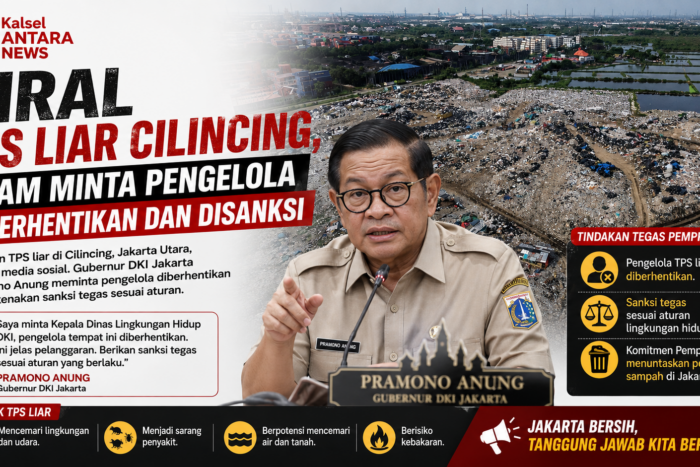 Viral TPS Liar Cilincing, Pram Minta Pengelola Diberhentikan dan Disanksi
