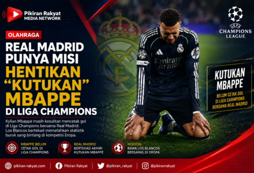 Real Madrid Punya Misi Hentikan “Kutukan” Mbappe di Liga Champions