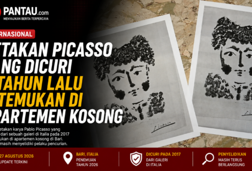 Cetakan Picasso yang Dicuri 8 Tahun Lalu Ditemukan di Apartemen Kosong