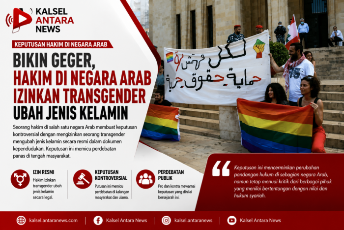 Bikin Geger, Hakim di Negara Arab Izinkan Transgender Ubah Jenis Kelamin