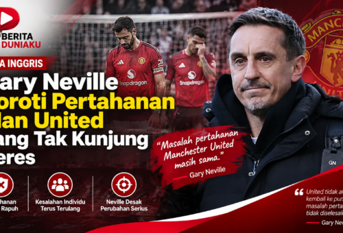 Gary Neville Soroti Pertahanan Man United yang Tak Kunjung Beres