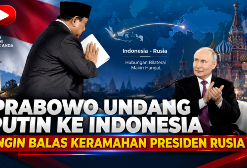 Prabowo Undang Putin ke Indonesia, Ingin Balas Keramahan Presiden Rusia