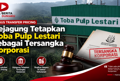 Kejagung Tetapkan Toba Pulp Lestari sebagai Tersangka Korporasi Kasus Transfer Pricing